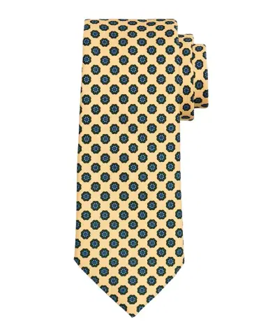 dunhill Men's Silk Floral Medallion Mulberry Silk Tie | Thumbnail 1 dunhill Men's Silk Floral Medallion Mulberry Silk Tie | Thumbnail 1
