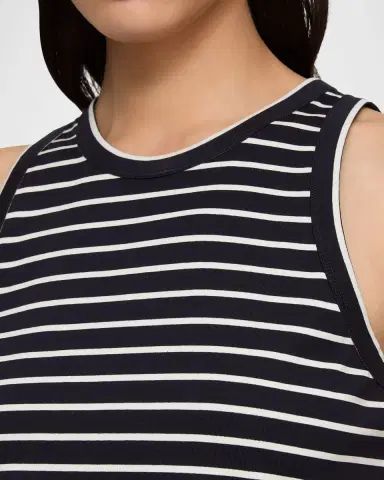 Lafayette 148 New York Striped Racerback Tank | Thumbnail 4