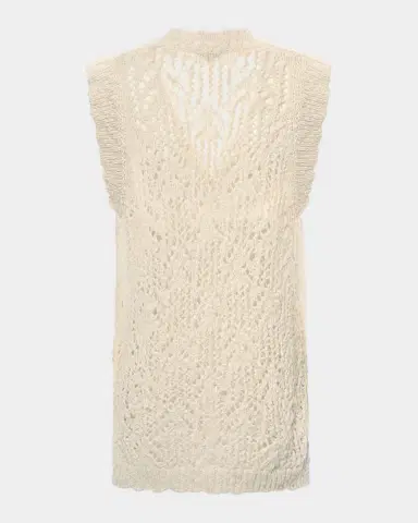 Malo Cotton Flamme Knit Tank Top | Thumbnail 8 Malo Cotton Flamme Knit Tank Top | Thumbnail 8