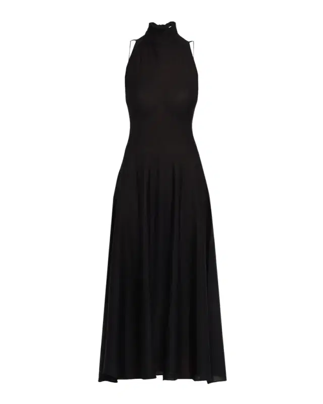 Cashmere Silk Halter Dress