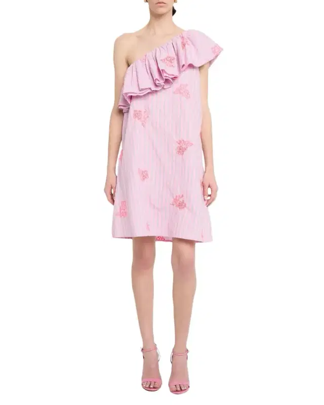 Jusjus Embellished Asymmetric Dress