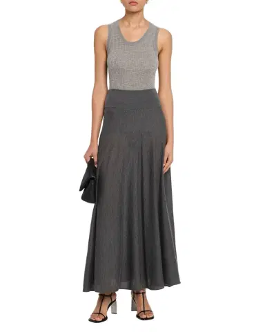 Malo Cashmere-Silk Knit Maxi Skirt | Thumbnail 1 Malo Cashmere-Silk Knit Maxi Skirt | Thumbnail 1