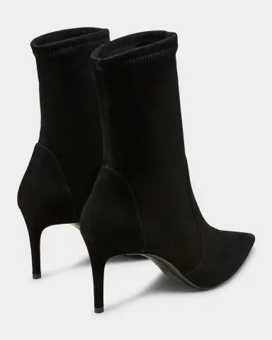 Stuart Weitzman 75mm Stuart Power Suede Booties | Thumbnail 2