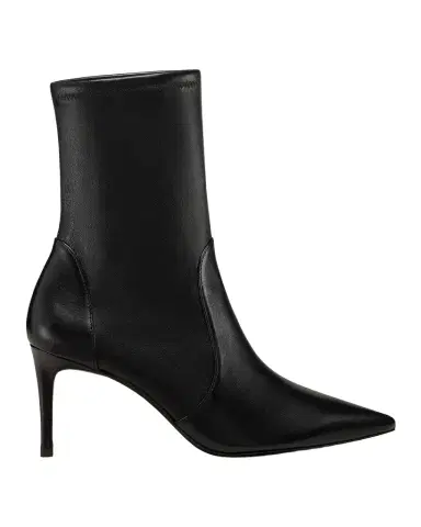 Stuart Weitzman 75mm Stuart Power Leather Booties | Thumbnail 1 Stuart Weitzman 75mm Stuart Power Leather Booties | Thumbnail 1