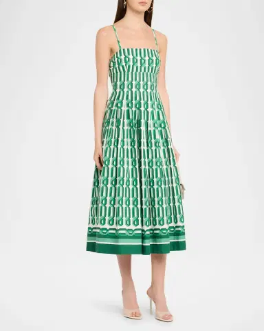 Cara Cara Sea Island Poplin Midi Dress | Thumbnail 3 Cara Cara Sea Island Poplin Midi Dress | Thumbnail 3