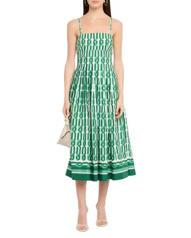 Cara Cara Sea Island Poplin Midi Dress | Thumbnail 1 Cara Cara Sea Island Poplin Midi Dress | Thumbnail 1