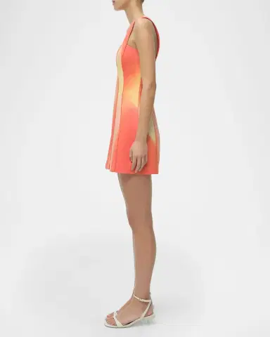 SIMKHAI Calyx Square-Neck Mini Dress | Thumbnail 5 SIMKHAI Calyx Square-Neck Mini Dress | Thumbnail 5