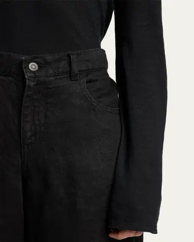 The Row Eglitta Straight-Leg Linen Jeans | Thumbnail 9 The Row Eglitta Straight-Leg Linen Jeans | Thumbnail 9