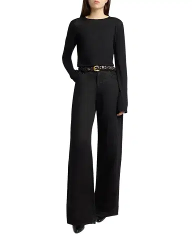 The Row Eglitta Straight-Leg Linen Jeans | Thumbnail 1 The Row Eglitta Straight-Leg Linen Jeans | Thumbnail 1