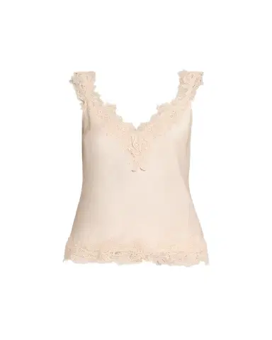 Kobi Halperin Faye Sleeveless Lace-Trim Blouse | Thumbnail 1 Kobi Halperin Faye Sleeveless Lace-Trim Blouse | Thumbnail 1