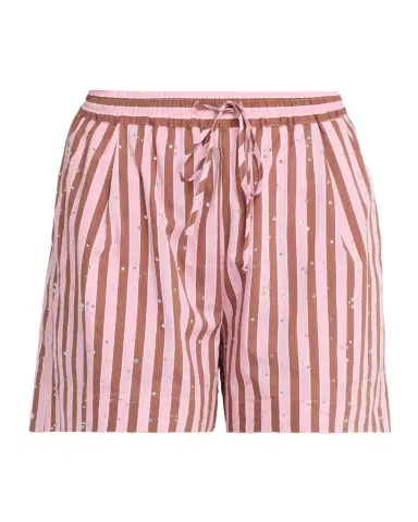 Essentiel Antwerp Jeeuw Embellished Striped Shorts | Thumbnail 1 Essentiel Antwerp Jeeuw Embellished Striped Shorts | Thumbnail 1