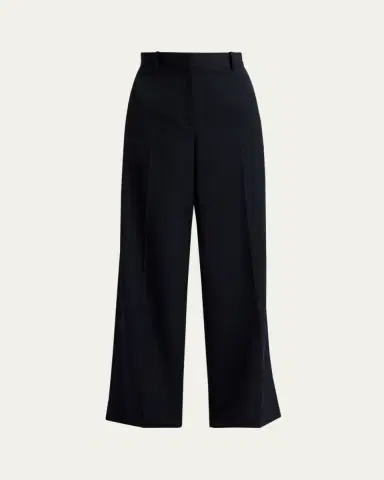 The Row Dender Straight-Leg Wool Gabardine Pants | Thumbnail 5 The Row Dender Straight-Leg Wool Gabardine Pants | Thumbnail 5