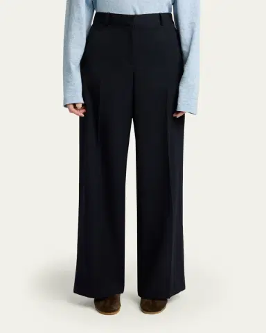The Row Dender Straight-Leg Wool Gabardine Pants | Thumbnail 8 The Row Dender Straight-Leg Wool Gabardine Pants | Thumbnail 8