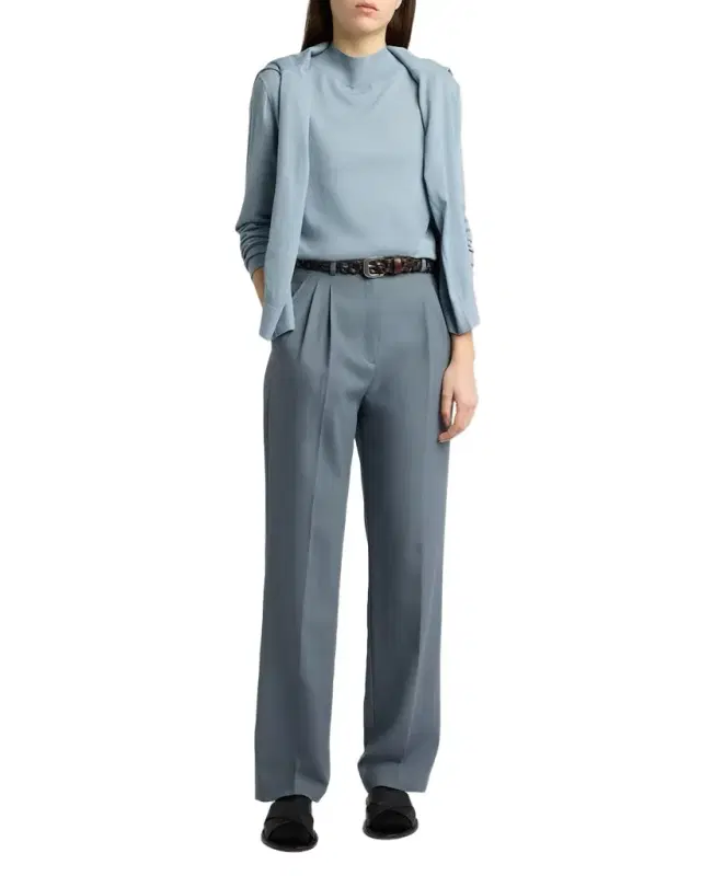 Nari Mock-Neck Merino Wool Sweater