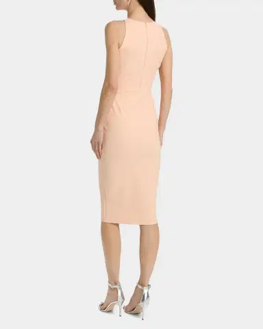 Chiara Boni La Petite Robe Nereo Sleeveless Embellished Midi Sheath Dress | Thumbnail 3 Chiara Boni La Petite Robe Nereo Sleeveless Embellished Midi Sheath Dress | Thumbnail 3