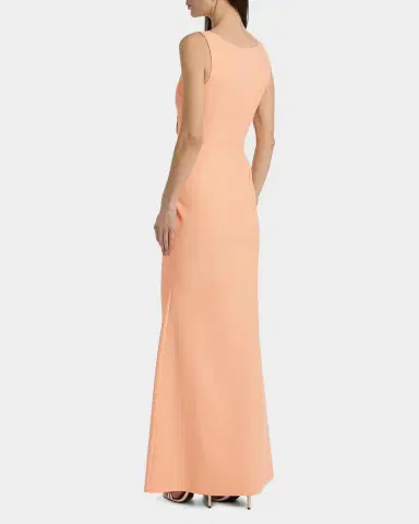 Chiara Boni La Petite Robe Lijia Beaded Applique Trumpet Gown | Thumbnail 3 Chiara Boni La Petite Robe Lijia Beaded Applique Trumpet Gown | Thumbnail 3