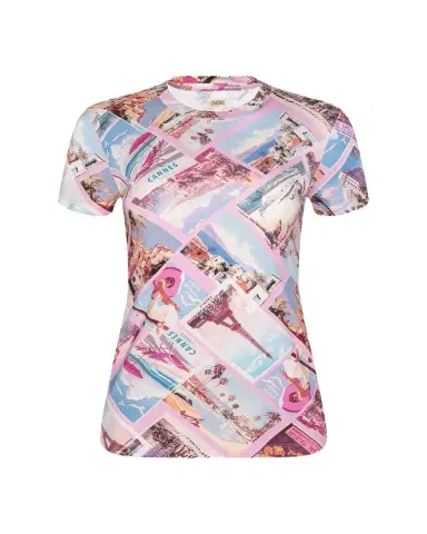 L'Agence Ressi Short-Sleeve Postcard Tee | Thumbnail 1