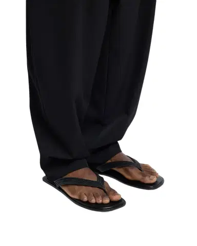 Bottega Veneta Men's Matt Rubber/Napp | Thumbnail 1 Bottega Veneta Men's Matt Rubber/Napp | Thumbnail 1