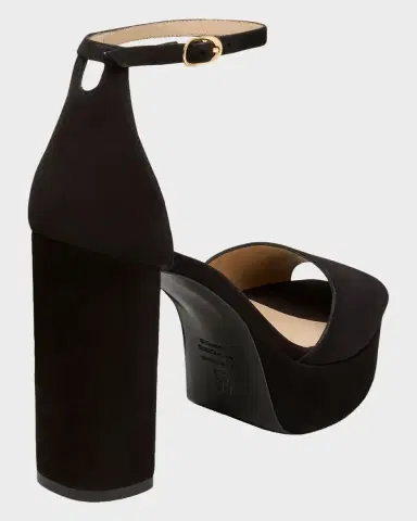 Stuart Weitzman 110mm Sabrina Suede Platform Sandals | Thumbnail 3 Stuart Weitzman 110mm Sabrina Suede Platform Sandals | Thumbnail 3