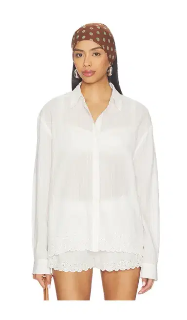 LoveShackFancy Montane Shirt | Thumbnail 2 LoveShackFancy Montane Shirt | Thumbnail 2