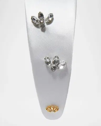 Lele Sadoughi Brigitte Crystal-Embellished Headband | Thumbnail 3