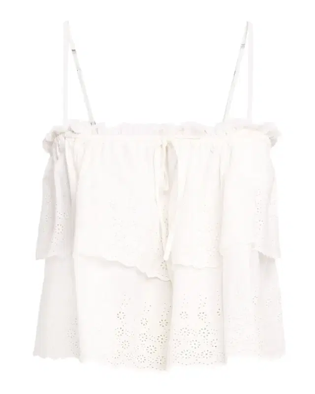 Oseanna Embroidered Cotton Top