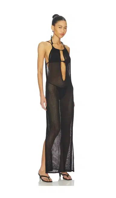 Vix Swimwear Micah Long Cover Up Dress | Thumbnail 2 Vix Swimwear Micah Long Cover Up Dress | Thumbnail 2