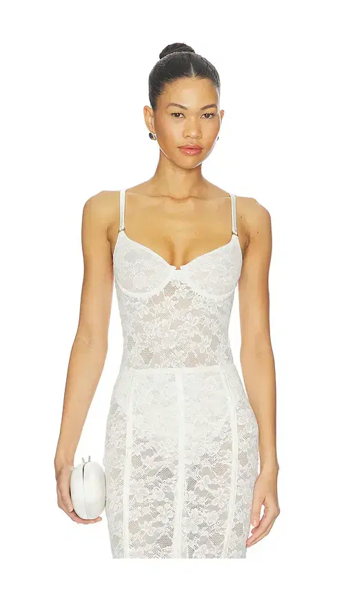 Le Stretch Lace Bodysuit