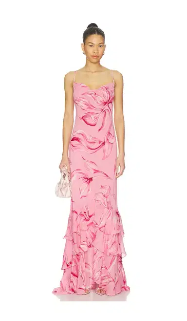 ROCOCO SAND Cowl Maxi Dress With Sash | Thumbnail 2 ROCOCO SAND Cowl Maxi Dress With Sash | Thumbnail 2