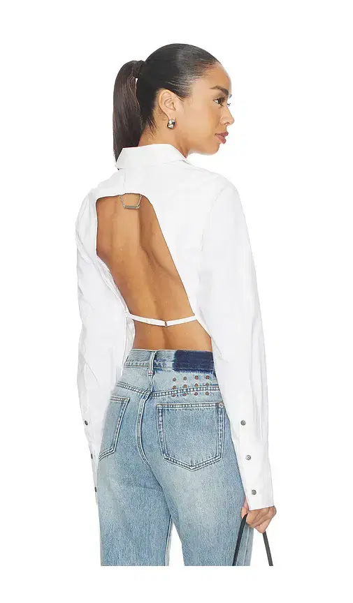 Ksubi Dare Open Back Shirt