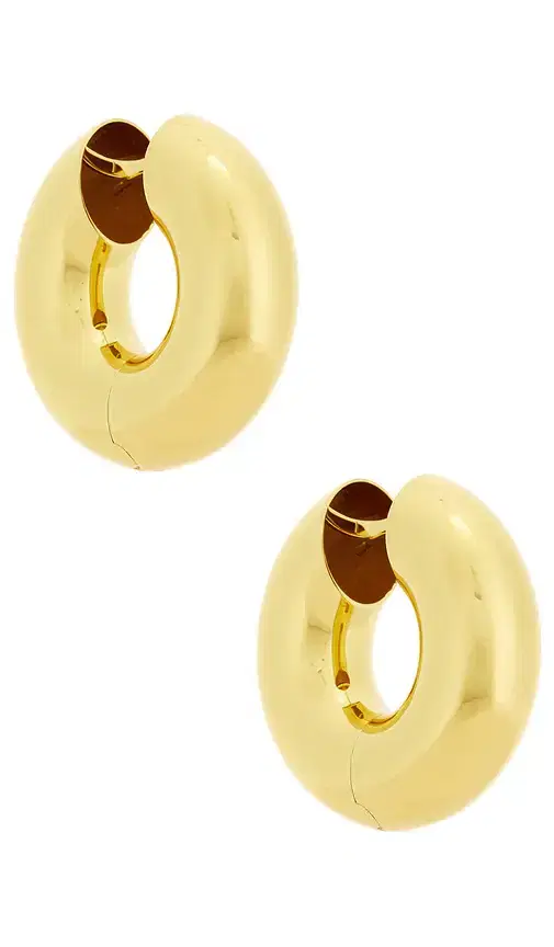 Eliou Jumbo Devon Hoop Earrings