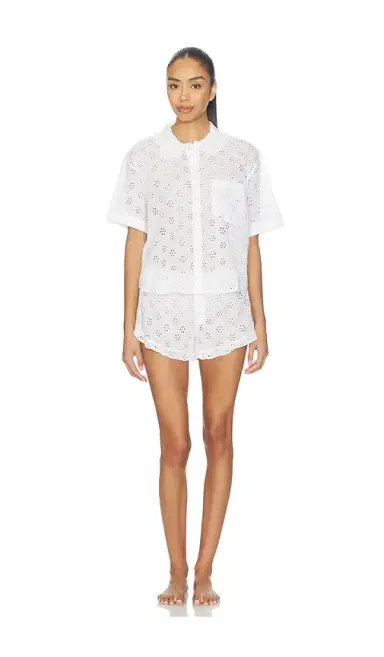 Polo Ralph Lauren Intimates Short Sleeve Short Pajama Set | Thumbnail 1 Polo Ralph Lauren Intimates Short Sleeve Short Pajama Set | Thumbnail 1