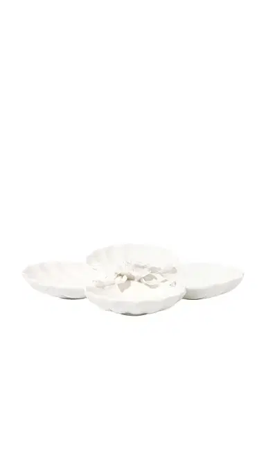 Noon & Moon Isabella Artisan Rose Duad Dish | Thumbnail 2 Noon & Moon Isabella Artisan Rose Duad Dish | Thumbnail 2