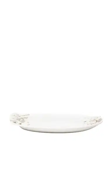 Noon & Moon Isabella Artisan Rose Oval Platter 12 Inch | Thumbnail 2 Noon & Moon Isabella Artisan Rose Oval Platter 12 Inch | Thumbnail 2