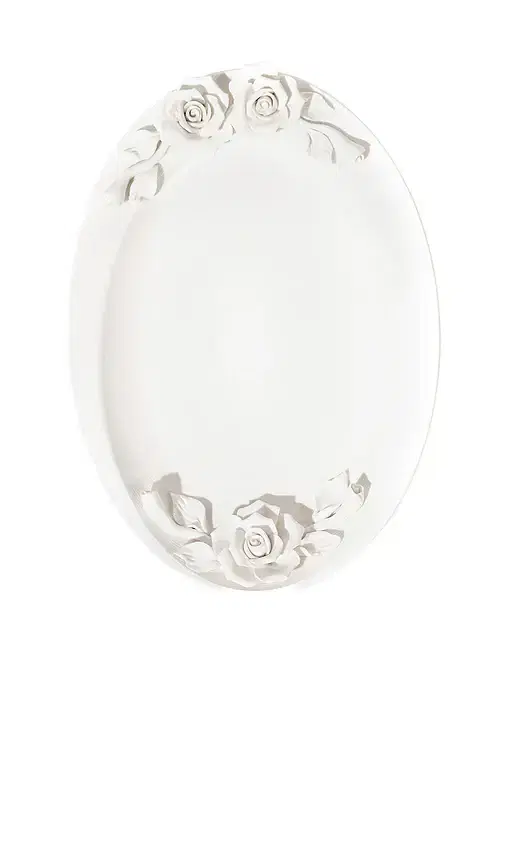 Noon & Moon Isabella Artisan Rose Oval Platter 12 Inch
