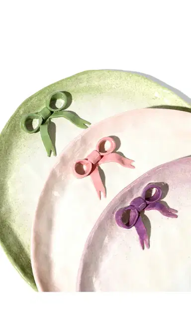 Noon & Moon BowKnot Dinner Plate | Thumbnail 2 Noon & Moon BowKnot Dinner Plate | Thumbnail 2