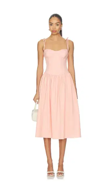 MORE TO COME Theresa Midi Corset Dress | Thumbnail 1