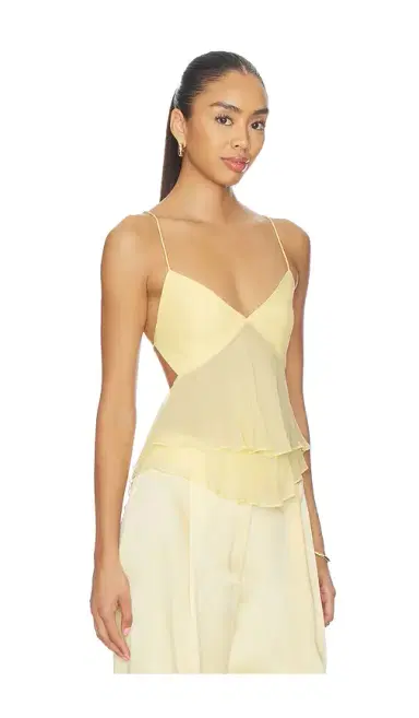 THE SEI Cut Out Ruffle Cami | Thumbnail 2 THE SEI Cut Out Ruffle Cami | Thumbnail 2