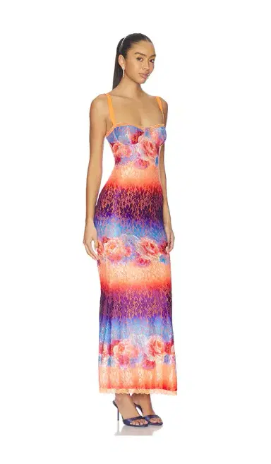 Runaway The Label Serina Lace Maxi Dress | Thumbnail 2