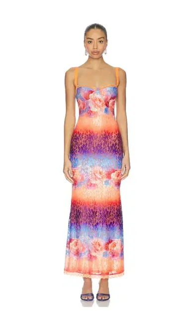 Runaway The Label Serina Lace Maxi Dress | Thumbnail 1
