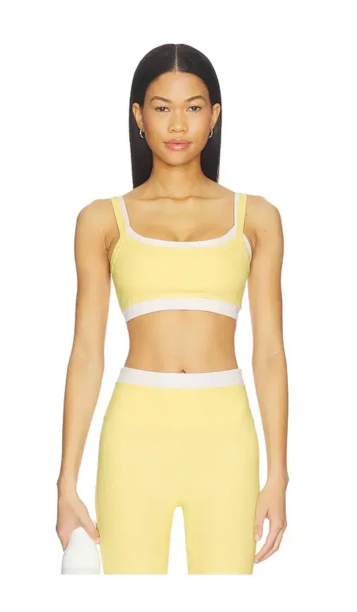 Ribbed Layered Bralette