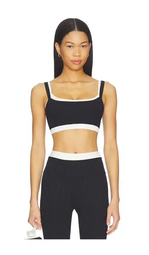Ribbed Layered Bralette