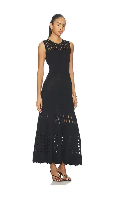 Ulla Johnson Lakshmi Eyelet Knit Dress | Thumbnail 2 Ulla Johnson Lakshmi Eyelet Knit Dress | Thumbnail 2