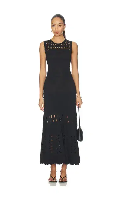 Ulla Johnson Lakshmi Eyelet Knit Dress | Thumbnail 1 Ulla Johnson Lakshmi Eyelet Knit Dress | Thumbnail 1
