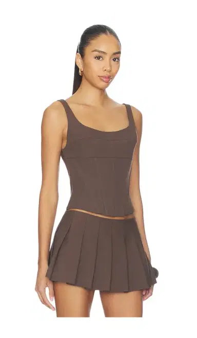 Cult Gaia Olive Top | Thumbnail 2 Cult Gaia Olive Top | Thumbnail 2