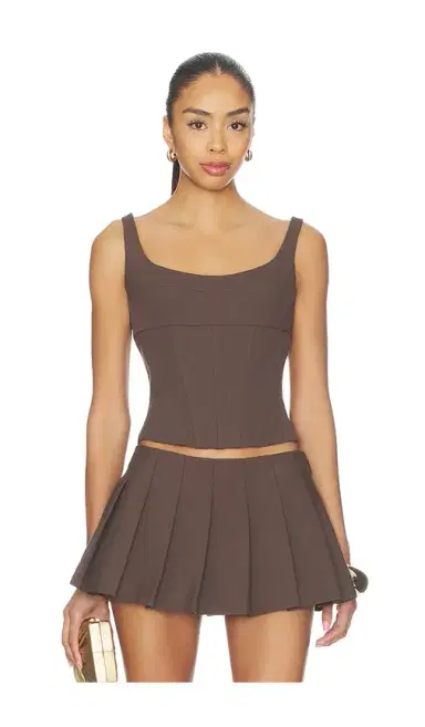 Cult Gaia Olive Top | Thumbnail 1 Cult Gaia Olive Top | Thumbnail 1