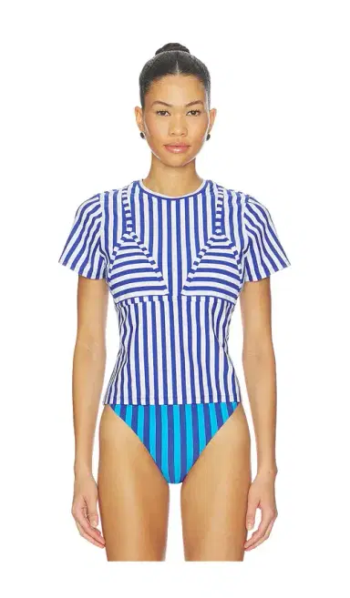 SIMONMILLER Bwai Striped Tee | Thumbnail 1 SIMONMILLER Bwai Striped Tee | Thumbnail 1
