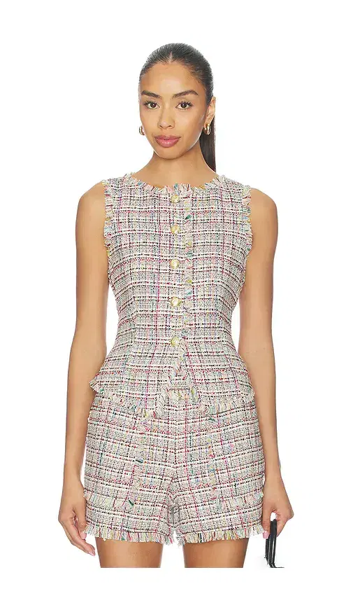Wildflower Tweed Camen Vest