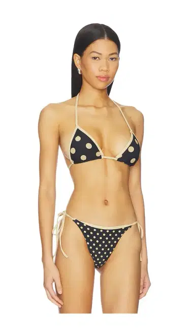 With Jean Juni Triangle Bikini Top | Thumbnail 2 With Jean Juni Triangle Bikini Top | Thumbnail 2