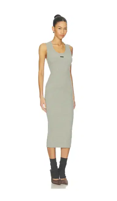 Fear of God ESSENTIALS Fitted Long Tank Dress | Thumbnail 2